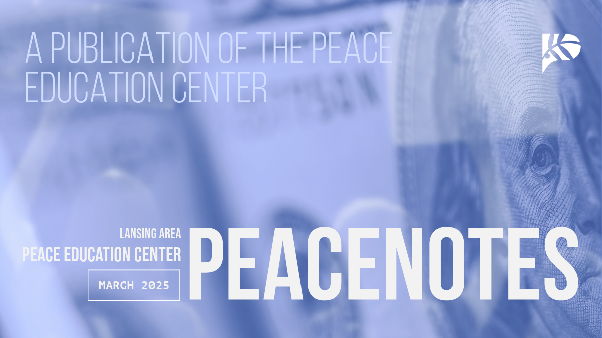 PeaceNotes March 2025